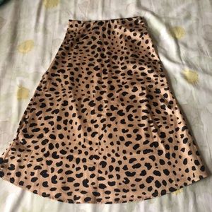Cheetah Print Skirt ✨🌟